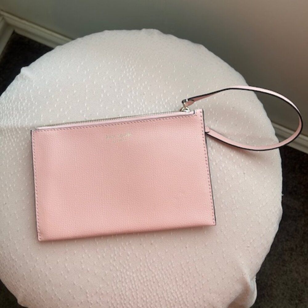 Katr Spade Blush Pink Wristlet Wallet